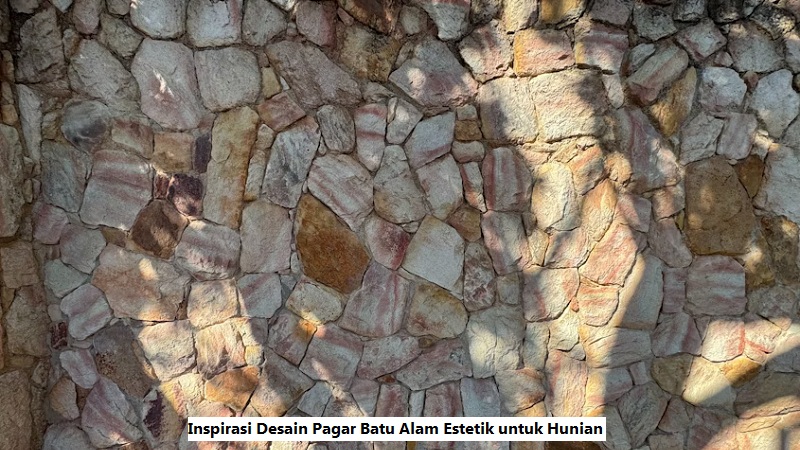 Inspirasi Desain Pagar Batu Alam Estetik untuk Hunian 