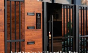 Inspirasi Desain Pagar Besi Hollow untuk Rumah Hunian Inspirasi Desain Pagar Besi Hollow untuk Rumah Hunian