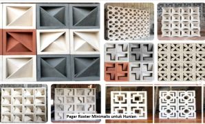 Pagar Roster Minimalis